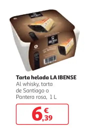 Alcampo La Ibense Tarta helada 1L oferta