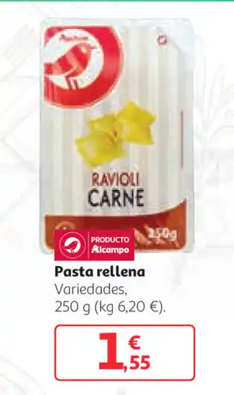 Alcampo Pasta rellena 250g oferta