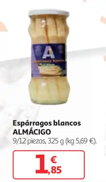 Alcampo Almácigo Espárragos blancos 9/12 piezas , 325g oferta