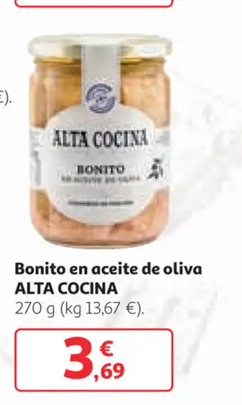 Alcampo Alta Cocina Bonito en aceite de oliva 270g oferta