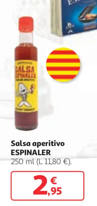 Alcampo Espinaler Salsa aperitivo 250ml oferta