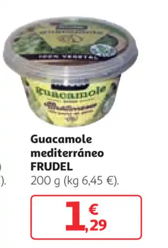 Alcampo Frudel Guacamole mediterráneo 200g oferta