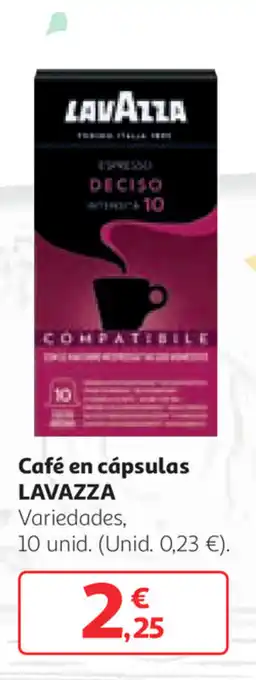 Alcampo Lavazza Café eb cápsulas Variedades, 10 unid. oferta