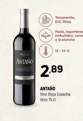 Coviran Antaño vino rioja cosecha tinto oferta