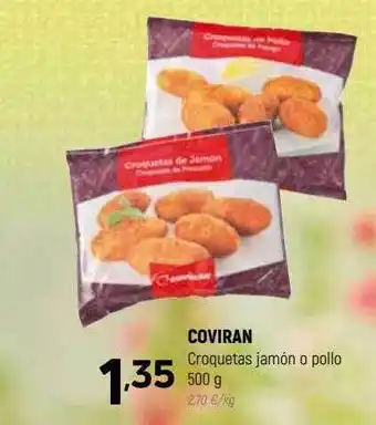 Coviran Coviran croquetas jamón o pollo oferta
