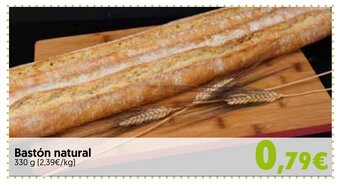 Hiper Usera Bastón Natural oferta