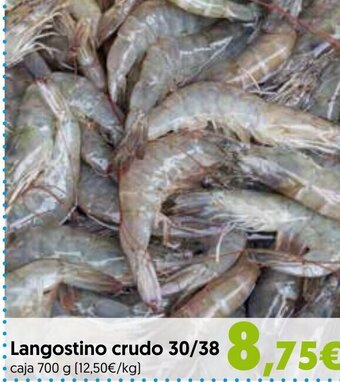 Hiper Usera Langostino Crudo 30/38 oferta