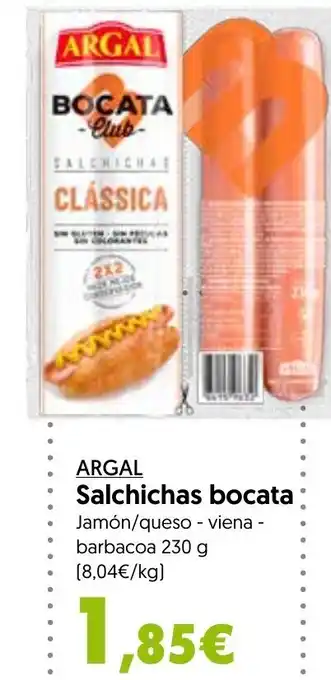 Hiper Usera Salchichas Bocata oferta