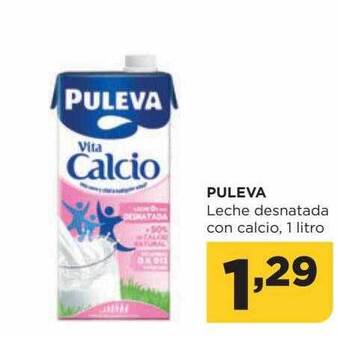Alimerka Puleva leche desnatada con calcio oferta