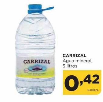 Alimerka Carrizal agua mineral oferta