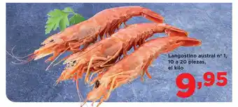 Alimerka Langostino austral oferta