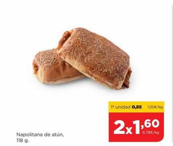 Alimerka Napolitana de atún oferta
