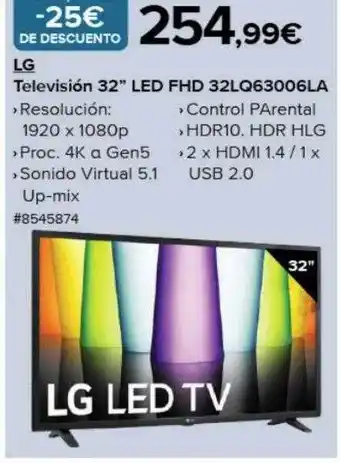 Costco Lg televisión 32 oferta