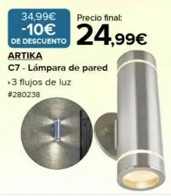 Costco Artika c7 - lámpara de pared oferta