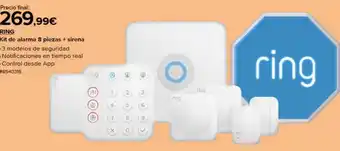Costco Ring kit de alarma 8 piezas + sirena oferta