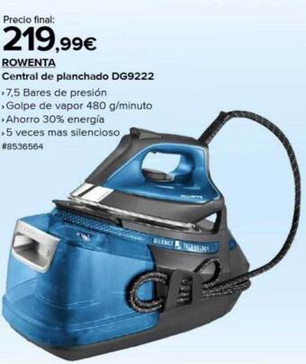Costco Rowenta central de planchado dg9222 oferta