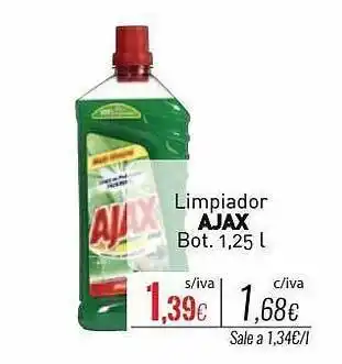 Cuevas Cash Limpiador ajax oferta
