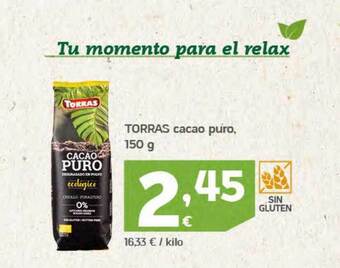 HiperDino Torras cacao puro oferta