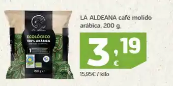 HiperDino La aldeana café molido arábica oferta