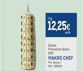 Makro Queso provolone dulce dop makro chef oferta