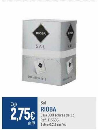 Makro Sal rioba oferta