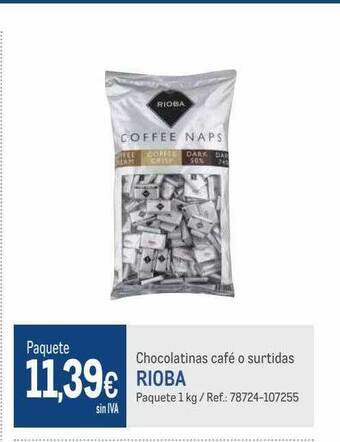 Makro Chocolatinas café o surtidas rioba oferta