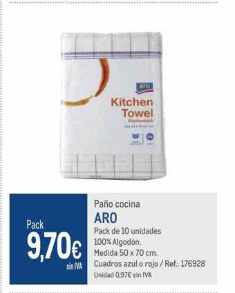 Makro Paño cocina aro oferta