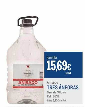 Makro Anisado tres ánforas oferta