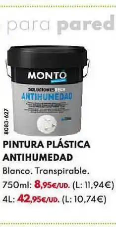 BricoCentro Pintura plástica antihumedad oferta