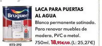 BricoCentro Laca para puertas al agua oferta