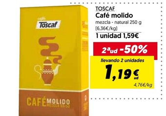 Hiper Usera Café Molido oferta