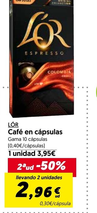 Hiper Usera Café en Cápsulas oferta