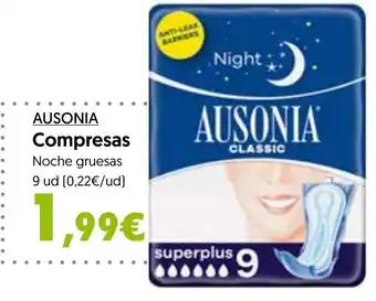 Hiper Usera Compresas oferta