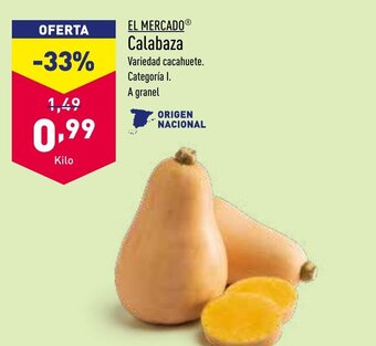 ALDI Calabaza oferta