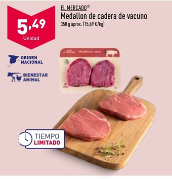 ALDI Medallon de Cadera de Vacuno oferta