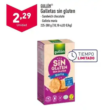ALDI Galletas Sin Gluten oferta