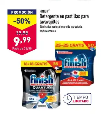 ALDI Detergente En Pastillas Para Lavavajillas oferta