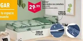 ALDI Saco Nórdico Con Cremallera oferta