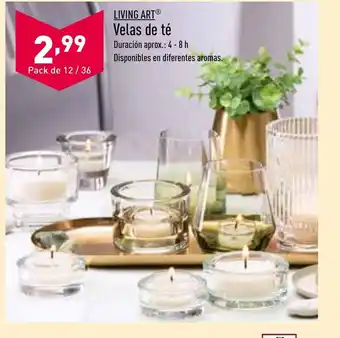 ALDI Velas de Té oferta