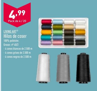 ALDI Hilos de Coser oferta