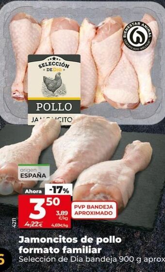 Maxi Dia Jamoncitos de pollo formato familiar oferta