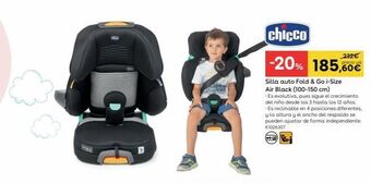 ToysRus Chicco - silla de coche fold & go i-size black air oferta
