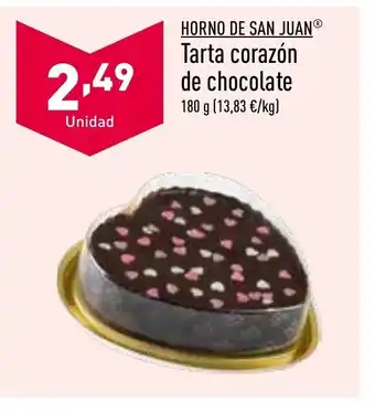 ALDI Tarta Corazón De Chocolate oferta