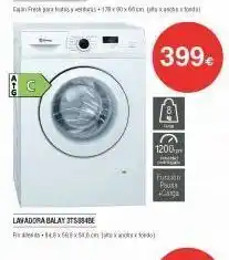 Milar Lavadora balay balay oferta