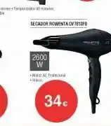 Milar Temporador 30t 2600 w secador rowenta cv 7810fd mac +1800 34€ oferta