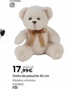 ToysRus Ami plush - osito de peluche 42 cm (varios modelos) oferta