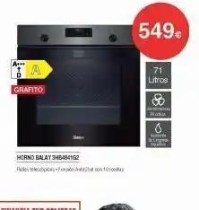Milar Horno balay oferta