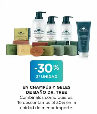 Hipercor Champús Y Geles De Baño Dr. Tree oferta