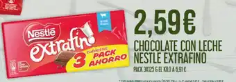 Claudio Chocolate Con Leche Nestle Extrafino oferta