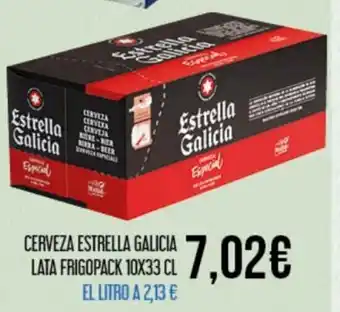 Claudio Cerveza Estrella Galicia Lata Frigopack 10 x 33cl oferta